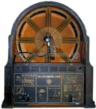 Katzenkopf 340WL ; Telefunken (ID = 14016) Radio