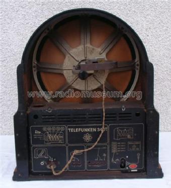 Katzenkopf 340WL ; Telefunken (ID = 75294) Radio