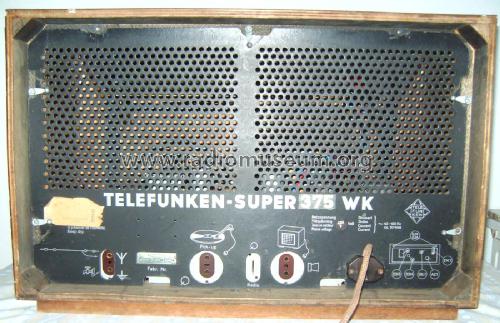 375WK ; Telefunken (ID = 2409808) Radio