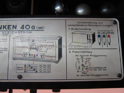 40G ; Telefunken (ID = 613816) Radio