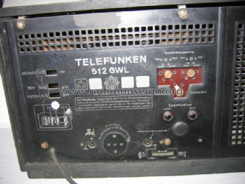 512GWL ; Telefunken (ID = 395914) Radio