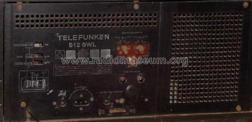 512GWL ; Telefunken (ID = 3995) Radio