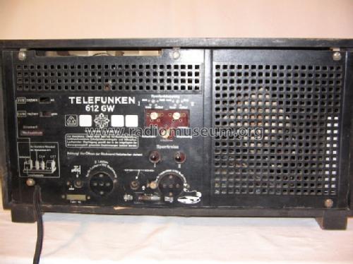 612GW ; Telefunken (ID = 914066) Radio