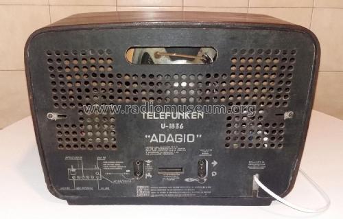 Adagio 60 U1836; Telefunken (ID = 2401354) Radio
