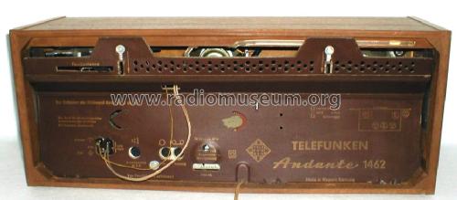 Andante 1462; Telefunken (ID = 197154) Radio