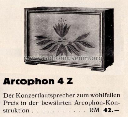 Arcophon 4 ; Telefunken (ID = 1347210) Speaker-P