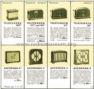 Arcophon 8; Telefunken (ID = 708741) Speaker-P