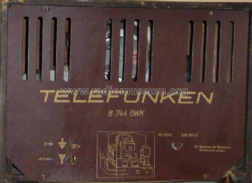 B744GWK; Telefunken (ID = 86577) Radio