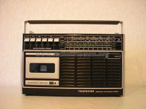 Bajazzo compact 102C; Telefunken (ID = 1210327) Radio