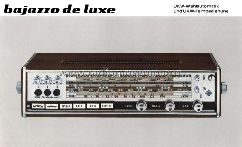 Bajazzo de Luxe 3611; Telefunken (ID = 2680349) Radio