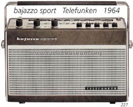 Bajazzo Sport 3591K; Telefunken (ID = 1170) Radio