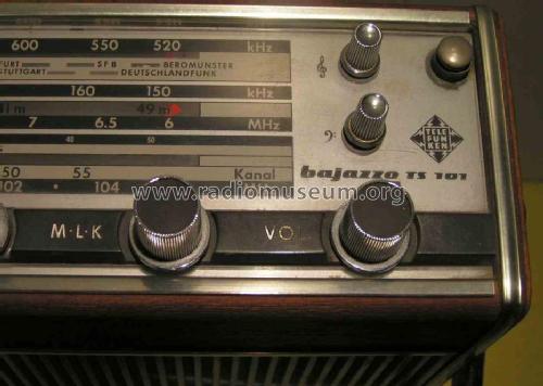 Bajazzo TS101; Telefunken (ID = 518791) Radio