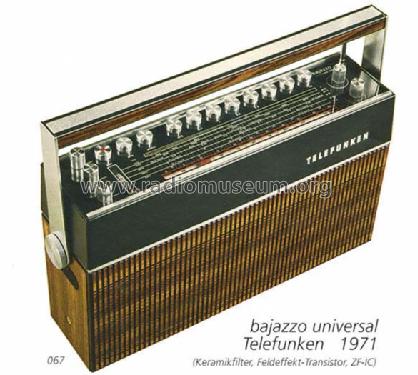 Bajazzo Universal 201; Telefunken (ID = 1179) Radio
