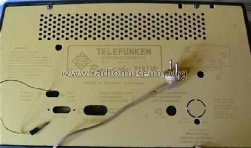 Bandola 7161W; Telefunken (ID = 1192786) Radio