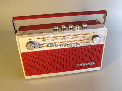banjo automatic 205; Telefunken (ID = 588526) Radio