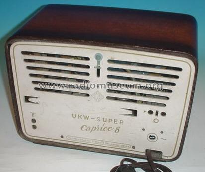 Caprice 8; Telefunken (ID = 43921) Radio