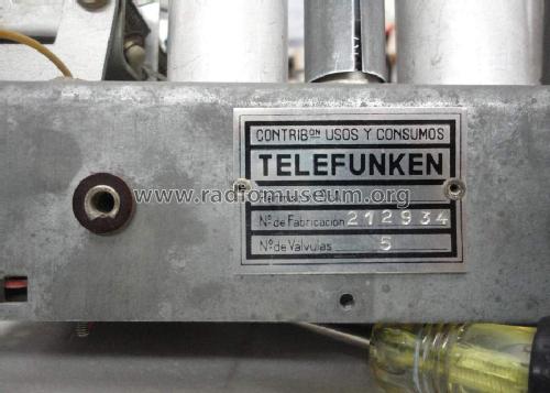 Cariño U1465; Telefunken (ID = 1708495) Radio