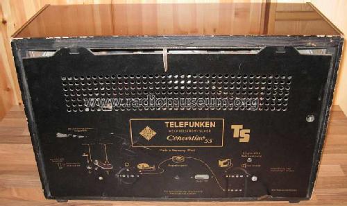 Concertino 55/TS; Telefunken (ID = 360275) Radio