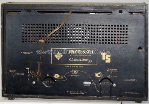 Concertino 55/TS; Telefunken (ID = 954192) Radio