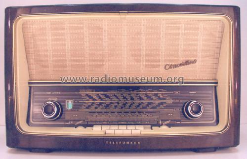 Concertino 8; Telefunken (ID = 55012) Radio