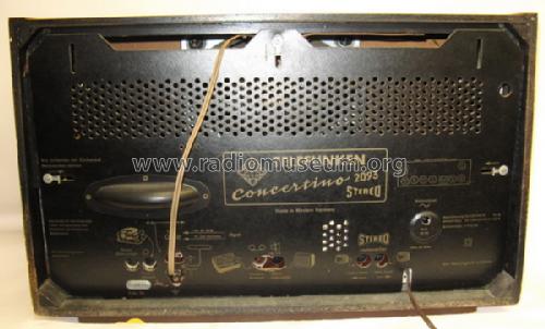 Concertino Stereo 2093; Telefunken (ID = 1100187) Radio