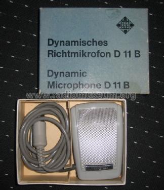 Dynamisches Richtmikrofon D11B; Telefunken (ID = 1013489) Microphone/PU
