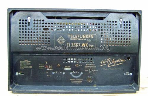 D2667WK trop; Telefunken (ID = 1249454) Radio