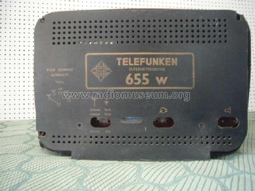 655W; Telefunken France; (ID = 1836504) Radio