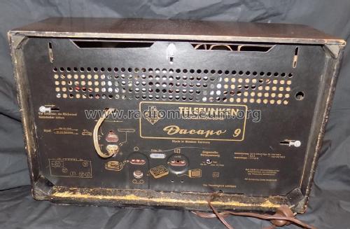 Dacapo 9; Telefunken (ID = 1887923) Radio