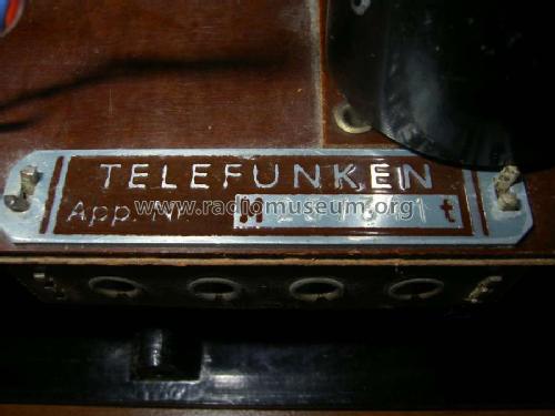 Deutscher Kleinempfänger für Batteriebetrieb DKE38B; Telefunken (ID = 1452541) Radio