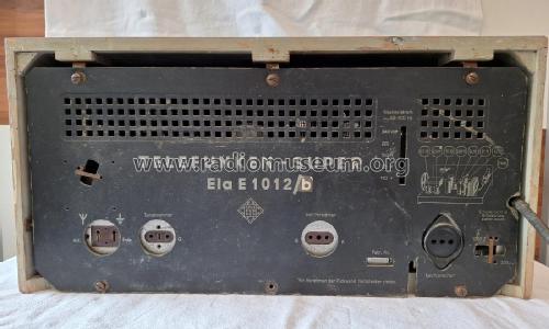 Ela E1012a/b; Telefunken (ID = 2985415) Radio