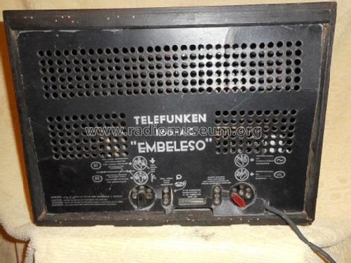 Embeleso 1166AC; Telefunken (ID = 2281262) Radio
