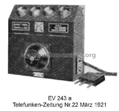 EV243a; Telefunken (ID = 614460) RF-Ampl.