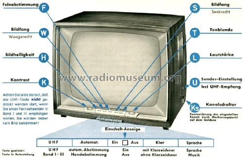 FE22T ; Telefunken (ID = 678745) Television