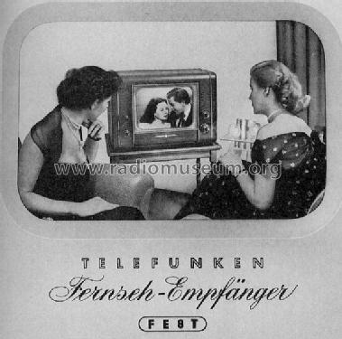 FE8T; Telefunken (ID = 230028) Télévision