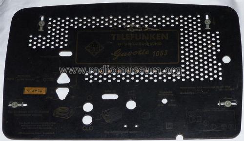 Gavotte 1063; Telefunken (ID = 2568091) Radio