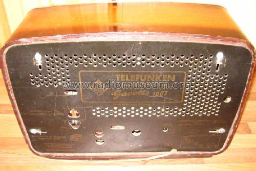 Gavotte 1063; Telefunken (ID = 435558) Radio