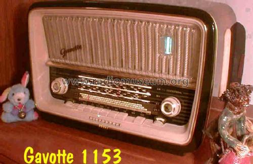 Gavotte 1153; Telefunken (ID = 475163) Radio