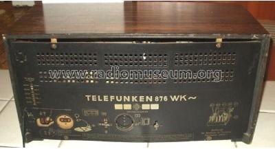 Gross-Super 876WK ; Telefunken (ID = 20747) Radio