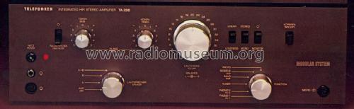 Integrated HiFi Stereo Amplifier TA-350; Telefunken (ID = 1278319) Ampl/Mixer