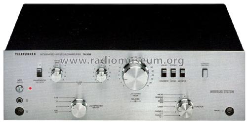 Integrated HiFi Stereo Amplifier TA-350; Telefunken (ID = 752933) Ampl/Mixer
