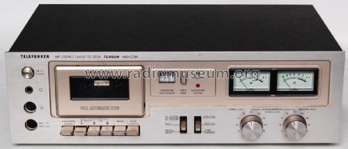 Hifi Stereo Cassette Deck TC 450 M; Telefunken (ID = 1937109) R-Player
