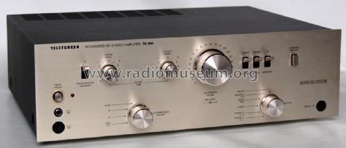 Integrated HiFi Stereo Amplifier TA-350; Telefunken (ID = 1950144) Ampl/Mixer