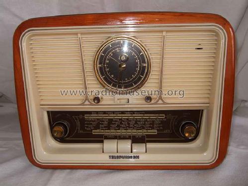 Jubilate mit Uhr ; Telefunken (ID = 460634) Radio