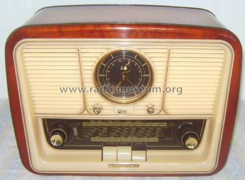 Jubilate mit Uhr ; Telefunken (ID = 2777782) Radio