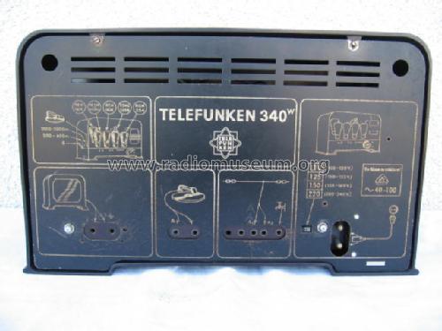 Katzenkopf T 340 T340W; Telefunken (ID = 230146) Radio