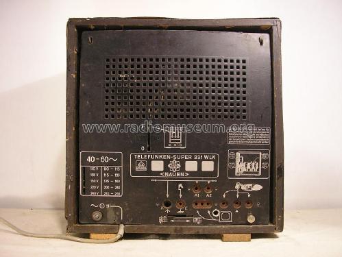 Nauen 331WLK ; Telefunken (ID = 1361543) Radio