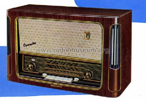 Operette 7; Telefunken (ID = 293937) Radio