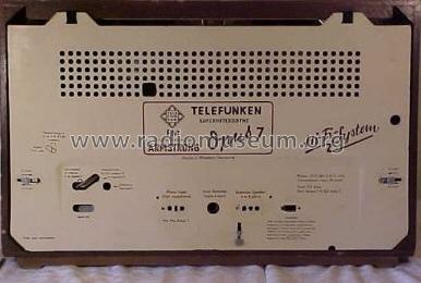 Opus 7 HiFi-System Licensed by Armstrong; Telefunken (ID = 10602) Radio