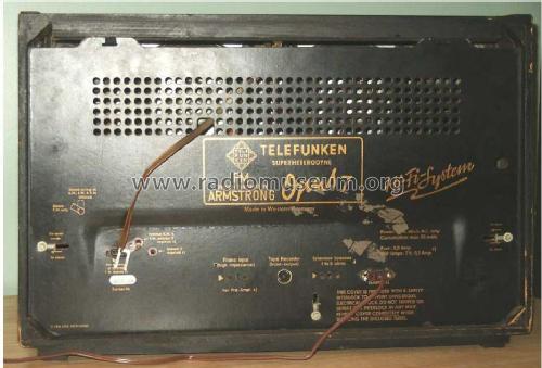 Opus 7 HiFi-System Licensed by Armstrong; Telefunken (ID = 82146) Radio